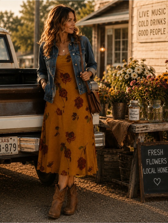 Jessica Howard Dresses & Skirts - Vintage 90s Yellow Rose Floral Dress | Made in USA | Size 8